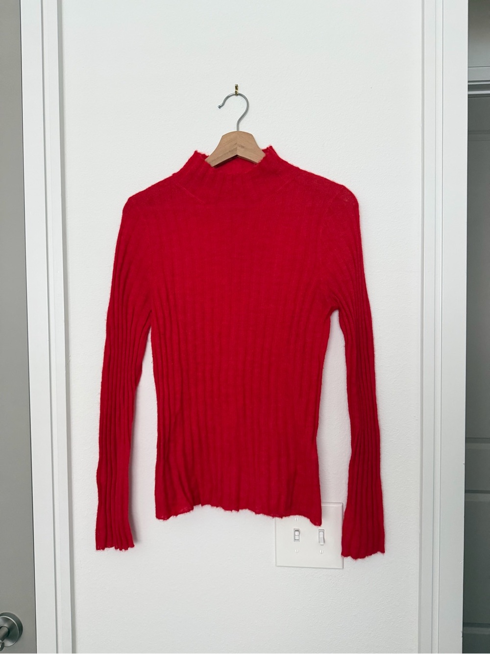 MADEWELL • alpaca blend mock neck sweater